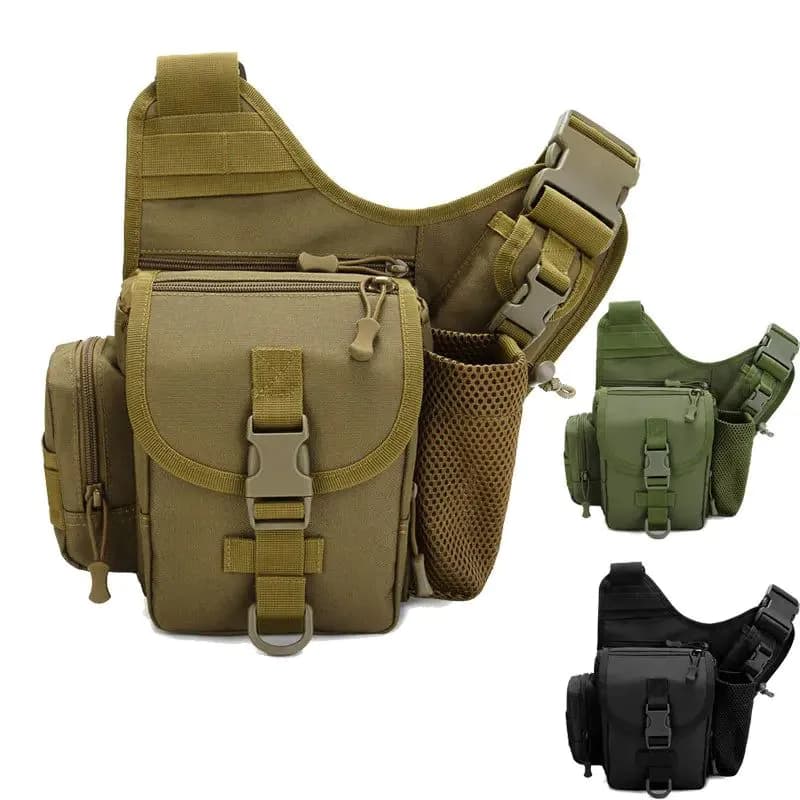 image-Tactical Shoulder Bag Army Military Crossbody Sling Bag Men's Outdoor
