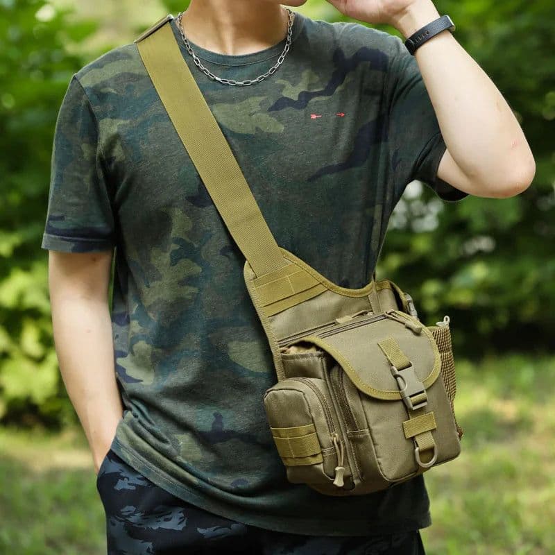 image-Tactical Shoulder Bag Army Military Crossbody Sling Bag Men's Outdoor