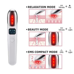 image-Electric Eye Massager Anti Wrinkle USB Rechargeable 4-in-1 Eye Massage