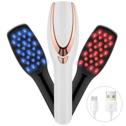 image-3-IN-1 USB Rechargeable Hair Growth Infrared Electric Massage Anti