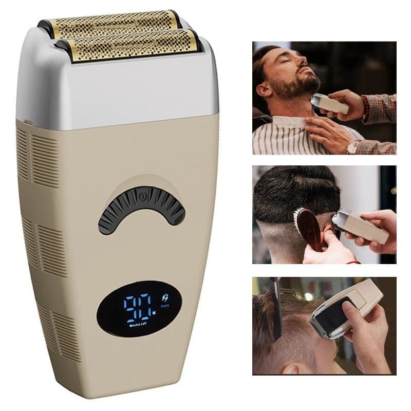 image-Rechargeable Hair & Beard Electric Shaver For Men Facial Electric