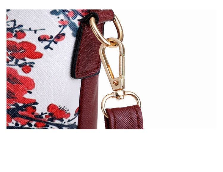 image-Six-Piece Printed One-Shoulder Handbags For Women