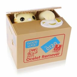 image-Cat Panda Piggy Bank Coin Electronic Money Saving Box