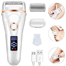 image-Electric Razors for Women Ladies Electric Shaver