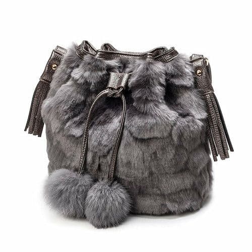 image-Fashion Plush Handbag For Women