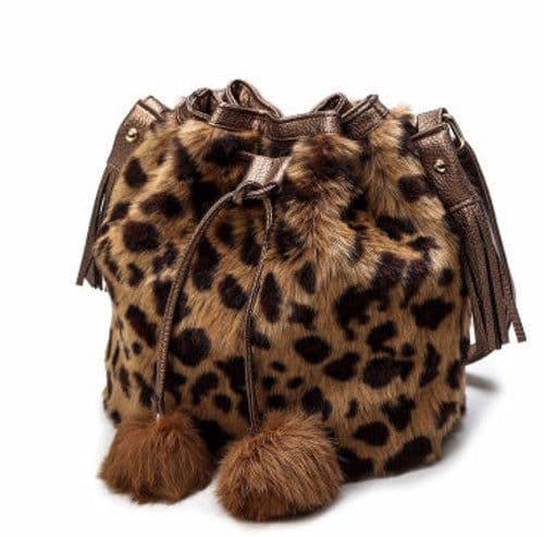 image-Fashion Plush Handbag For Women