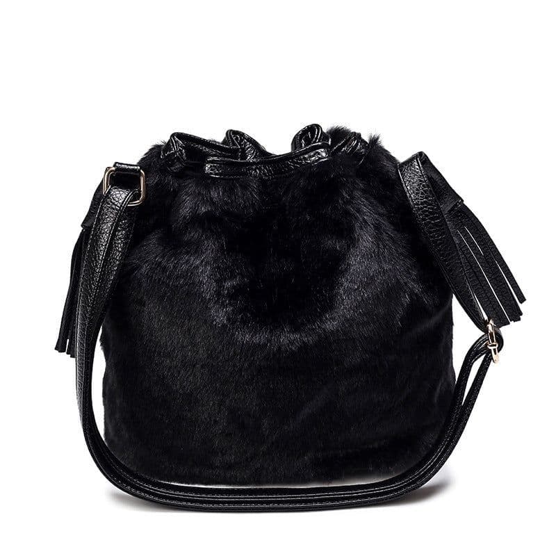 image-Fashion Plush Handbag For Women