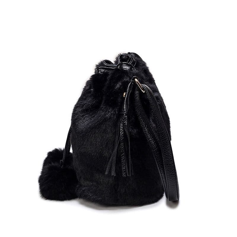 image-Fashion Plush Handbag For Women