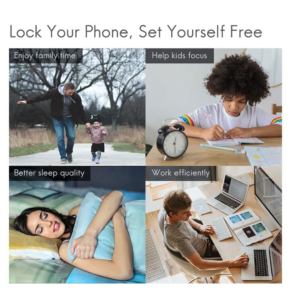 image-Mobile Phone Lock Self-discipline Artifact Learning Box