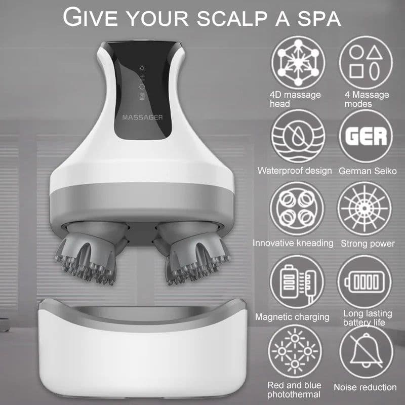 image-Multi Claw Scalp Massager for Head Massage Electric Relaxation