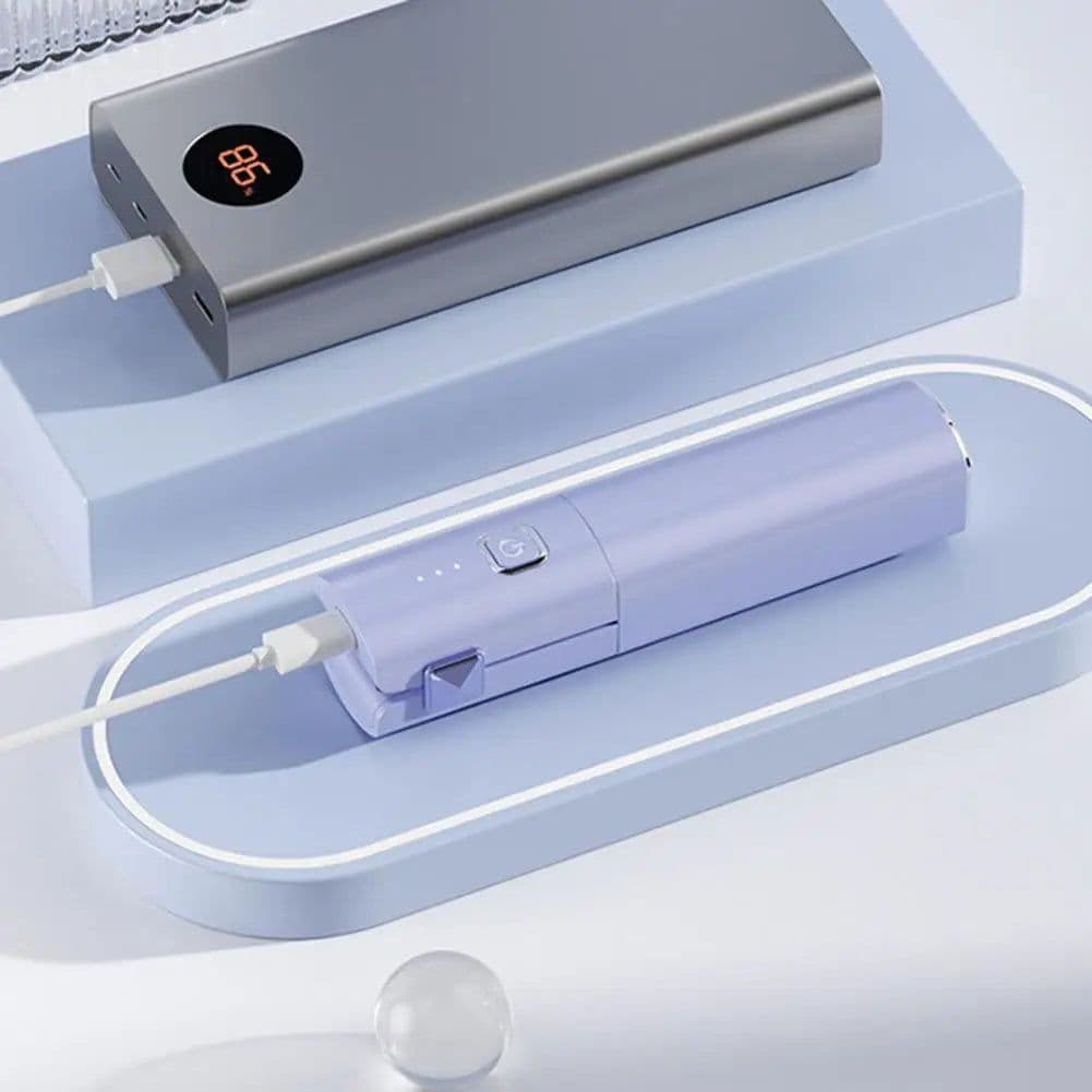 image-Compact Hair Straightener Electric Hair Straightener Portable Cordless