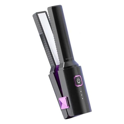 image-Compact Hair Straightener Electric Hair Straightener Portable Cordless