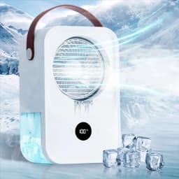 image-Evaporative Air Conditioner Portable Air Cooler Powerful 4-Speed Quiet