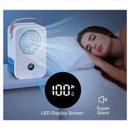 image-Evaporative Air Conditioner Portable Air Cooler Powerful 4-Speed Quiet