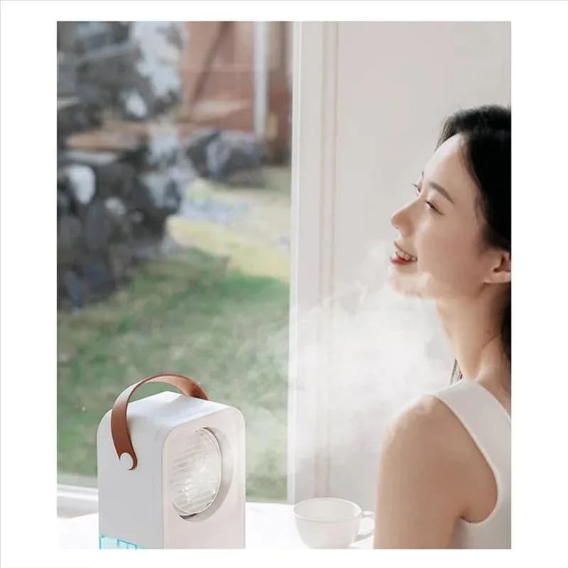 image-Evaporative Air Conditioner Portable Air Cooler Powerful 4-Speed Quiet