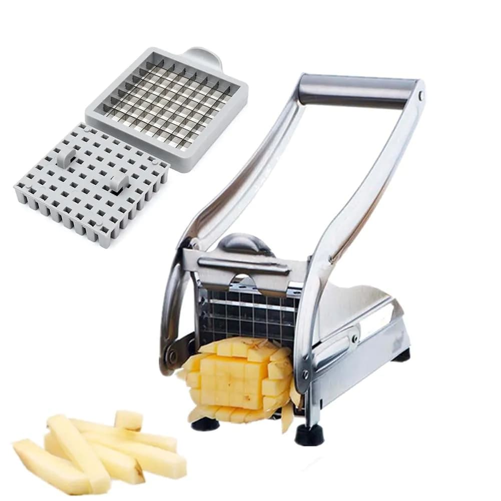 image-Stainless Steel Home French Fries Potato Chips Slicer