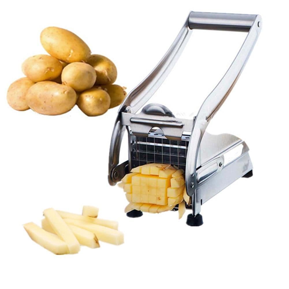 image-Stainless Steel Home French Fries Potato Chips Slicer
