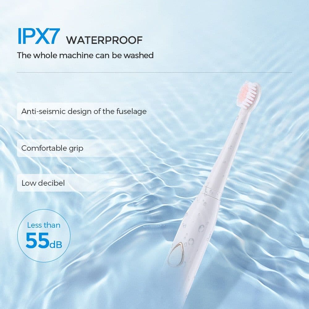 image-Smart Ultrasonic Electric Toothbrush for Adults Multifunction 6 Mode