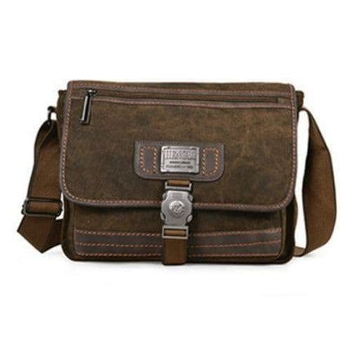 image-High Quality Casual Military Coffee Messenger Bag For Men