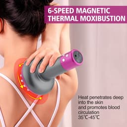 image-Electronic Meridian Brush Electric Scrapping Massager Tool Anti