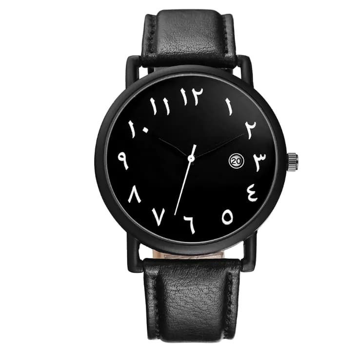 image-High Quality Arab Type Calendar Watch For Men