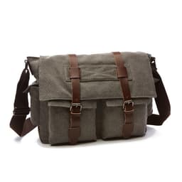 image-Korean Style Fashion Casual Canvas Practical Messenger Bag