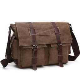 image-Korean Style Fashion Casual Canvas Practical Messenger Bag