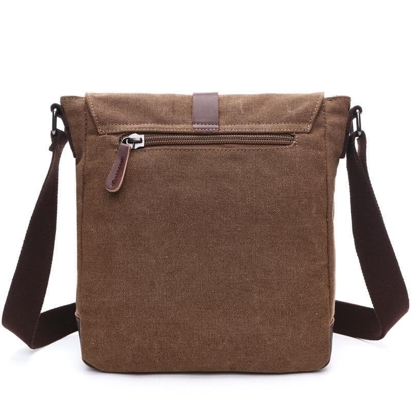 image-Korean Style Fashion Casual Canvas Practical Messenger Bag