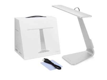 image-Ultrathin LED Dimming Touch Reading Table Lamp