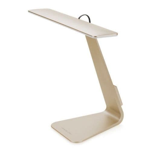image-Ultrathin LED Dimming Touch Reading Table Lamp