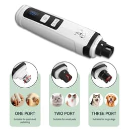 image-Electric Nail Titanium Cat Dog Pet Grooming Gadget USB Rechargeable