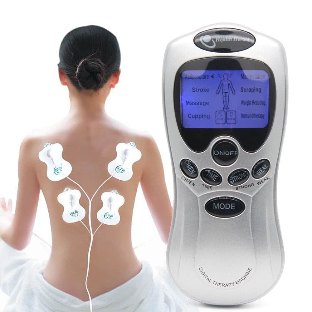 image-Acupuncture Electric Digital Neck Back Machine Massage Electronic