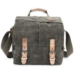 image-Waterproof Canvas Camera Messenger Bag For Men