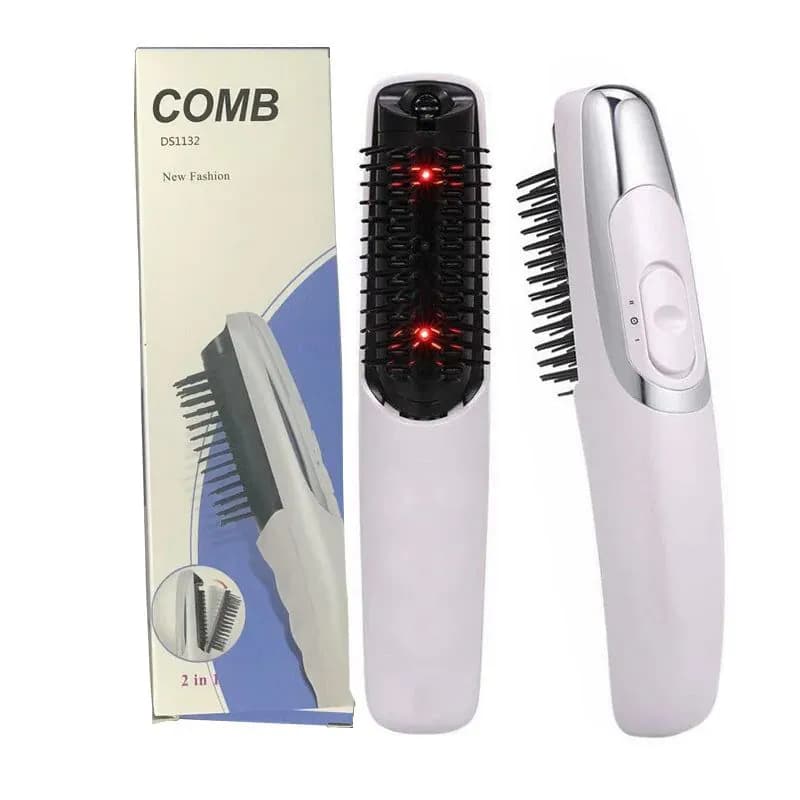 image-Hair Growth Care Electric Wireless Infrared Ray Massage Comb Hair