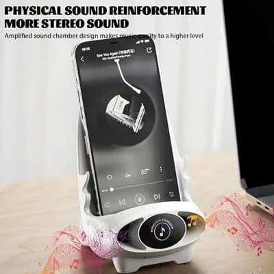 image-Magnetic Mini Chair Wireless Fast Charger Phone Stand Holder Upgraded