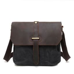 image-Casual Canvas Crossbody Messenger Bag For Men