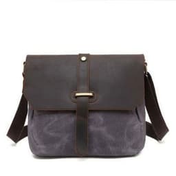 image-Casual Canvas Crossbody Messenger Bag For Men