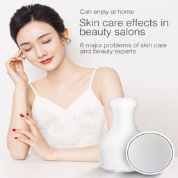 image-Face Cooling Massager Skin Face Roller Ball Ice Compress To Reduce