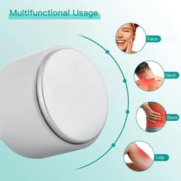 image-Face Cooling Massager Skin Face Roller Ball Ice Compress To Reduce