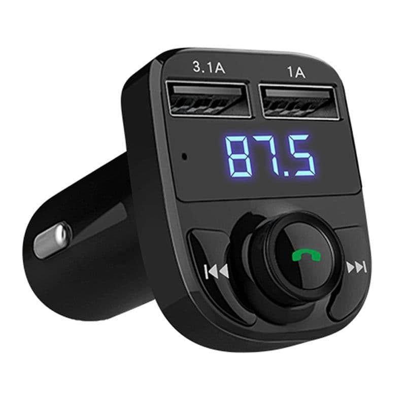 image-Car MP3 Audio Player Bluetooth Handsfree Car Charger