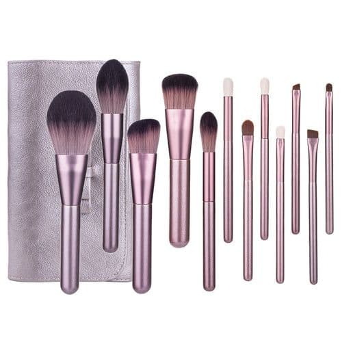 image-12pcs Hight Quality Makeup Brushes Set Foundation Blending Face