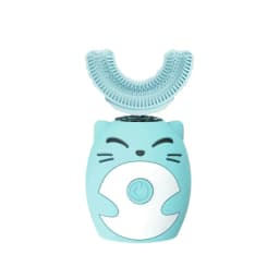 image-Ipx7 Waterproof Electric Toothbrush Kids U-shaped Sonic Smart