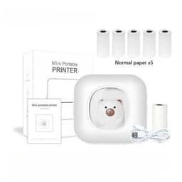 image-Portable Mini Label Printer Photo Thermal Adhesive Labels Printers