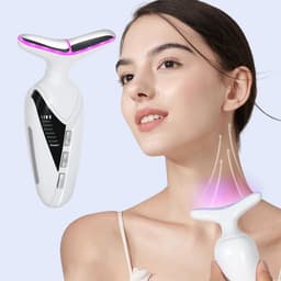 image-Neck Beauty Instrument Face and Neck Massager Suitable for Women's
