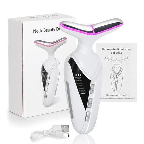 image-Neck Beauty Instrument Face and Neck Massager Suitable for Women's