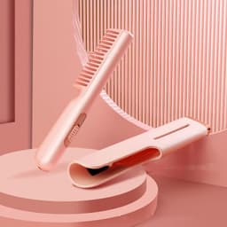 image-Wireless Straight Hair Comb Portable USB Charging