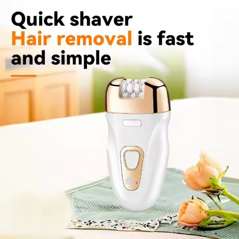image-Women Electric Epilator Rechargeable Hair Remover Waterproof Callus