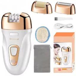 image-Women Electric Epilator Rechargeable Hair Remover Waterproof Callus