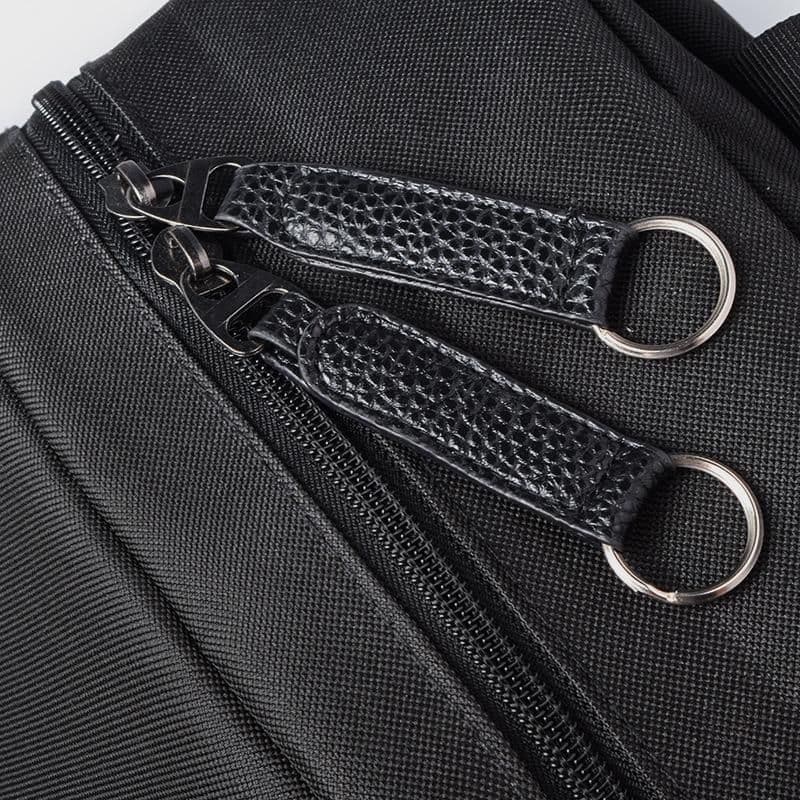 image-Male And Female Students Canvas Travel Backpack