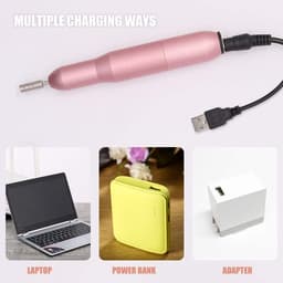 image-USB Electric Nail File Nail Sander Professional Nails Manicure Machine